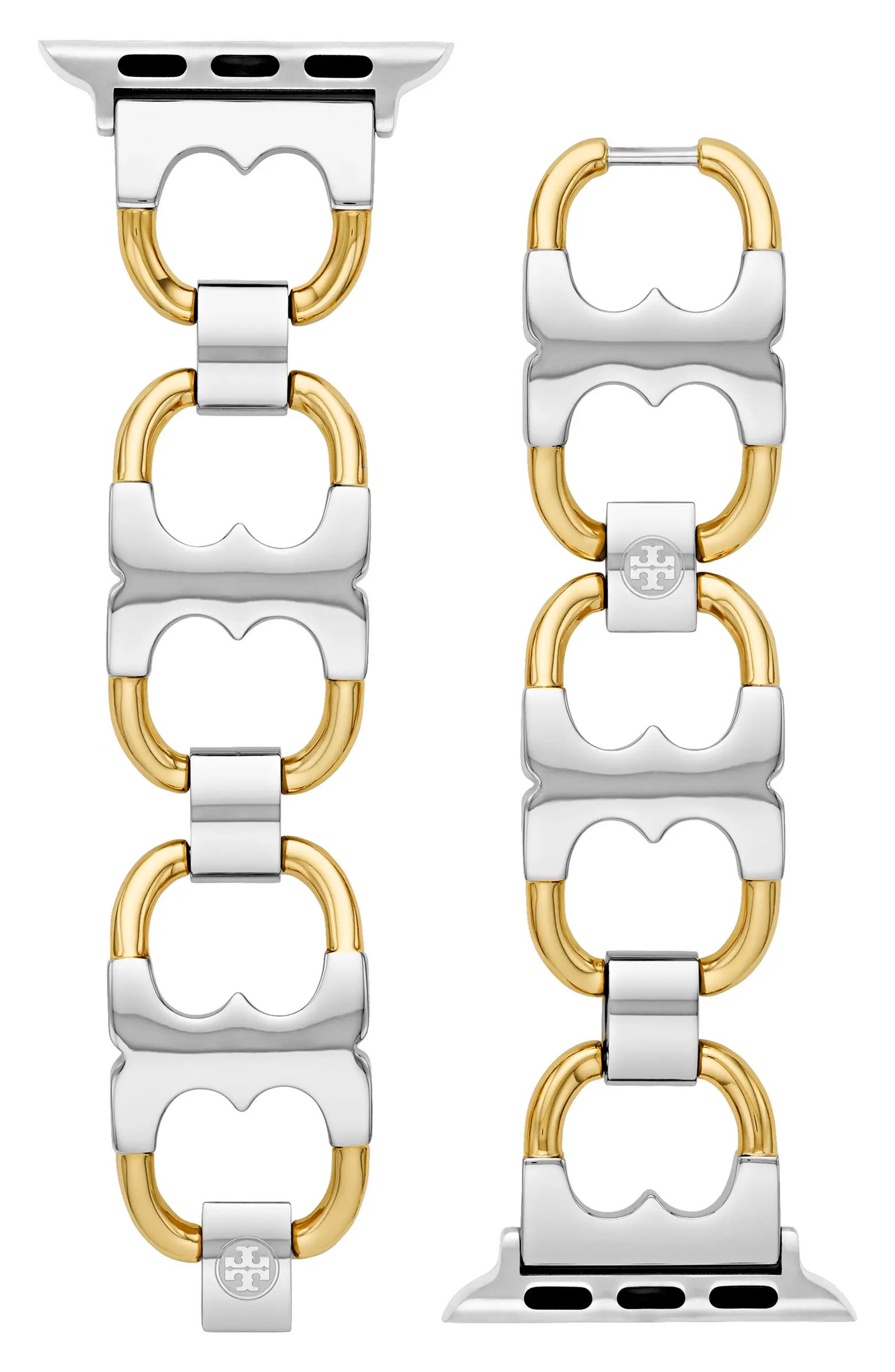 Tory Burch Double-T Link Band for Apple Watch®, 38mm/40mm | Nordstrom | Nordstrom