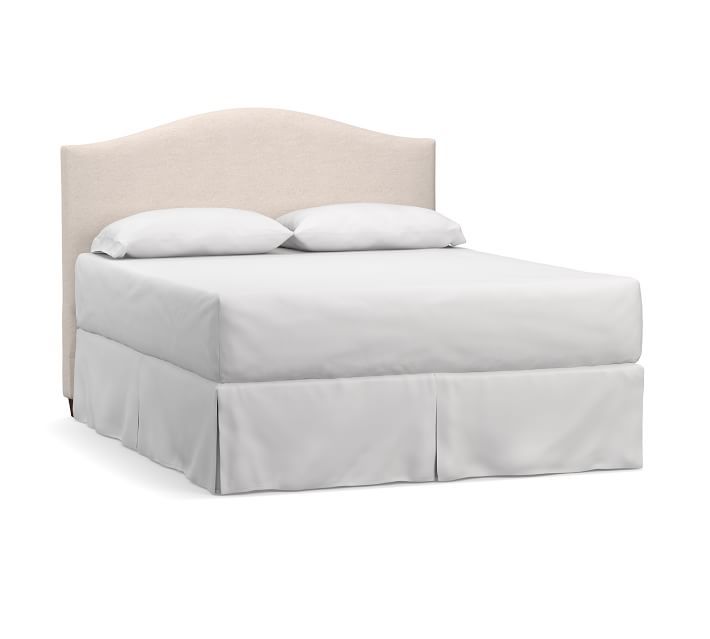 Raleigh Curved Upholstered Headboard | Pottery Barn (US)