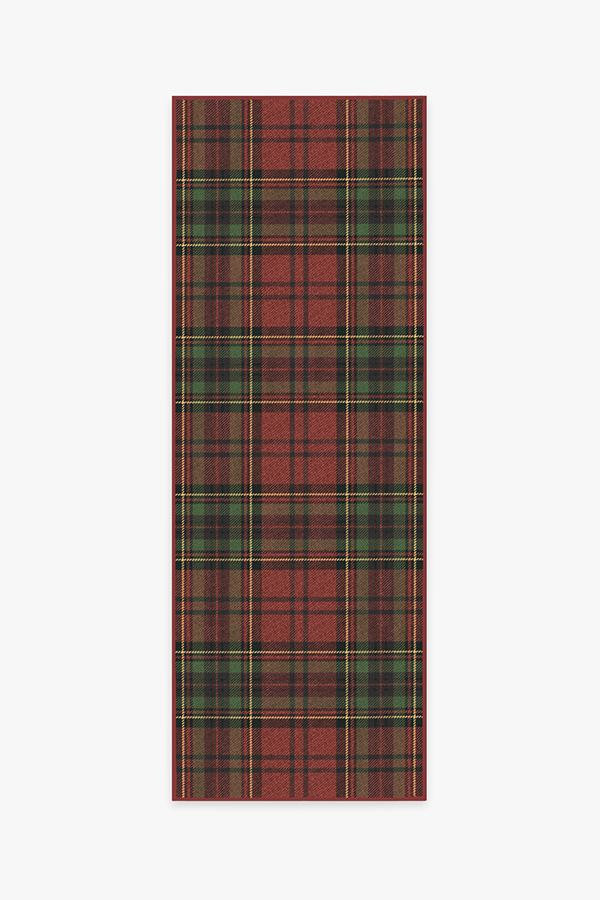 Dress Stewart Tartan Red Flatwoven Rug | Ruggable