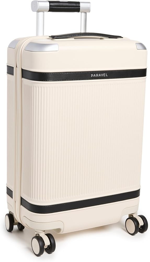 Paravel Aviator Carry-On Suitcase, Domino Black, One Size | Amazon (US)