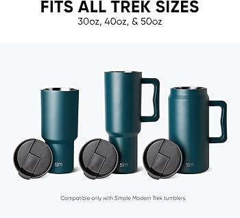 Simple Modern Tumbler Flip Lid | Reusable Replacement ONLY Fits Stainless Steel Trek Travel Coffe... | Amazon (US)