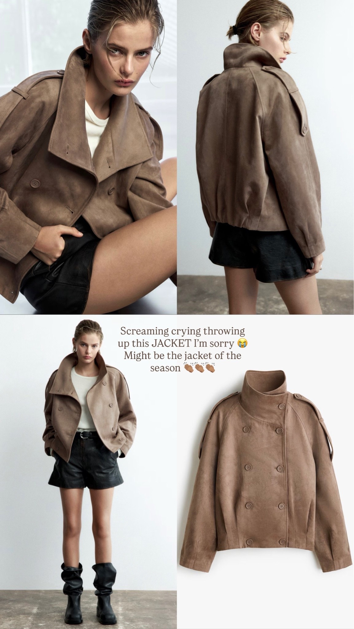H&M jacket of the season!!!! 🤍🍂

#LTKautumn #LTKeurope #LTKstyletip