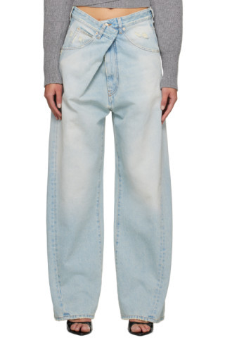 Blue Ines Jeans | SSENSE