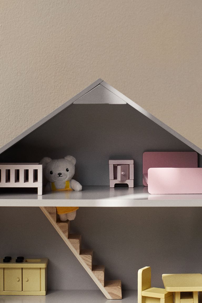Wooden Dollhouse Toy Set | H&M (US + CA)