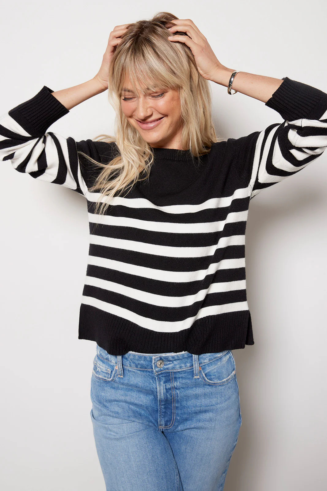 Hartley Stripe Pullover | Evereve