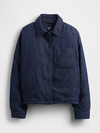 Denim Puffer Jacket | Gap (US)