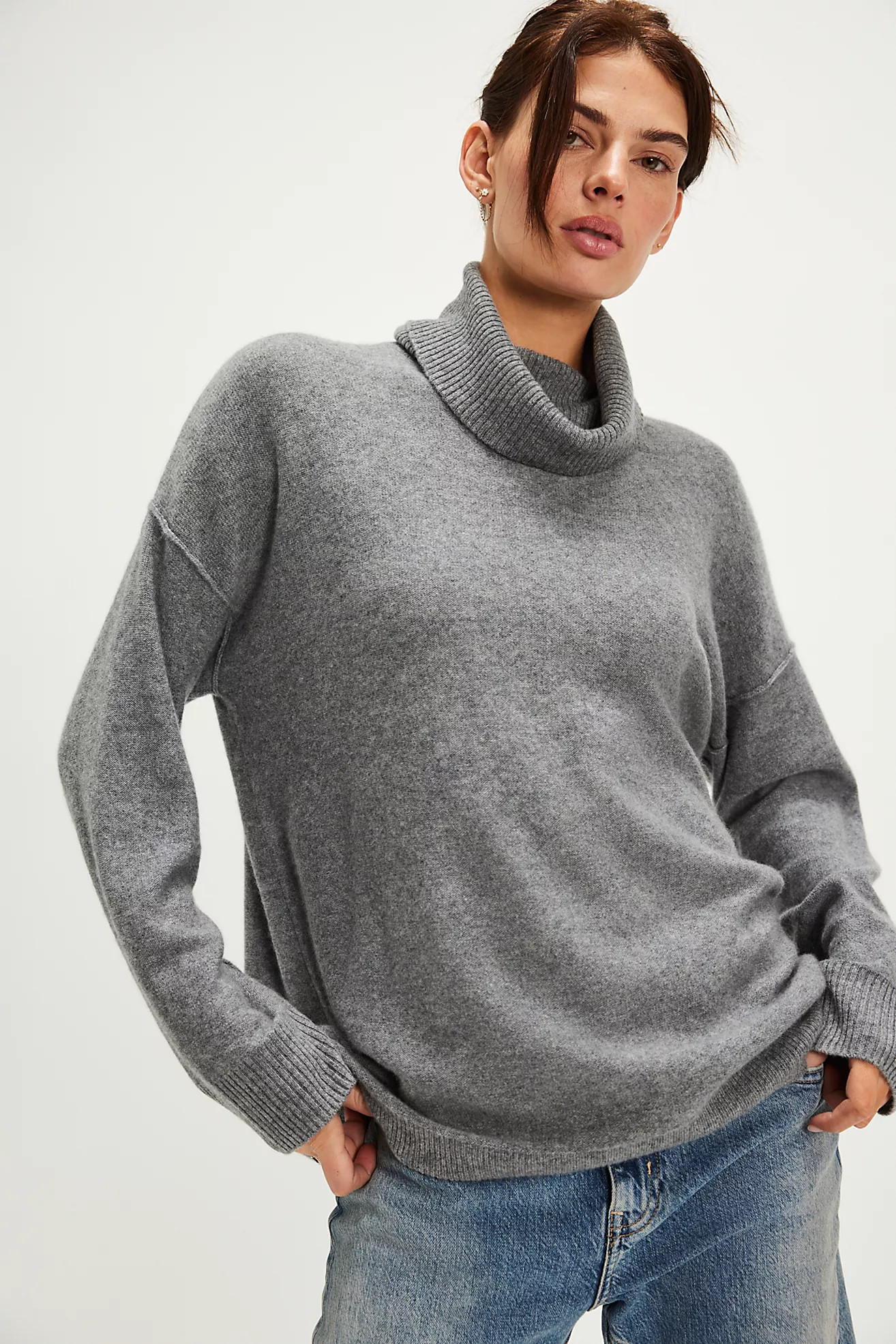 Addie Cashmere Turtleneck Sweater | Free People (Global - UK&FR Excluded)