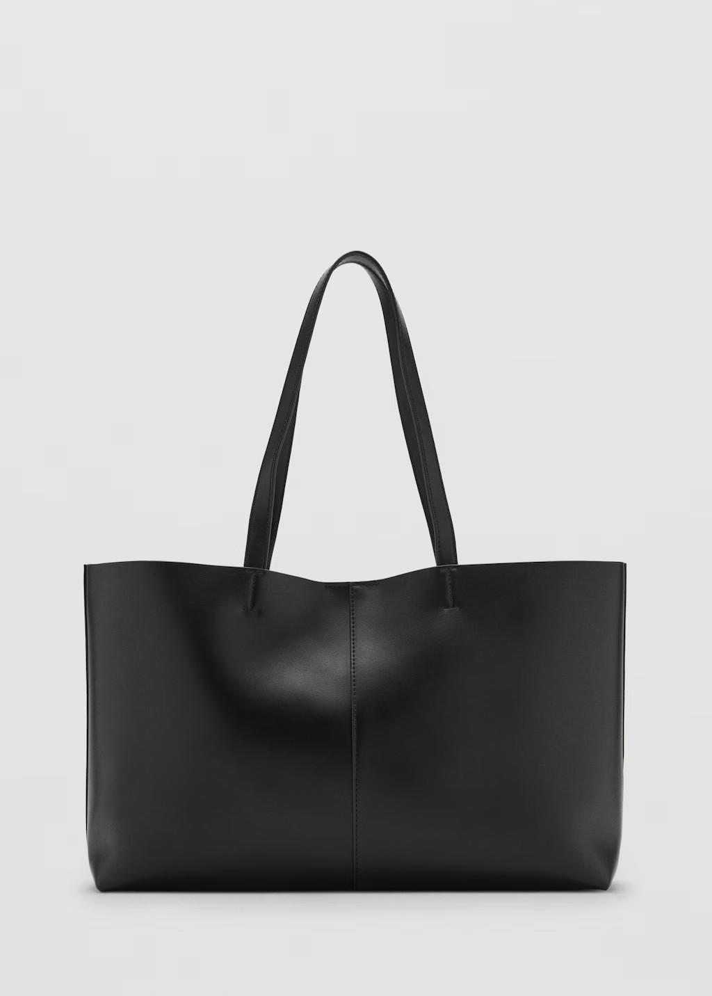 Shopper bag with double handle - Women | MANGO USA | Mango (US/MX/AU)