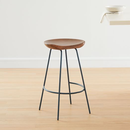 Alden Bar & Counter Stools - Steel | West Elm (US)