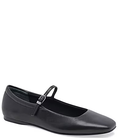 Dolce Vita Reyes Leather Mary Jane Ballet Flats -  9.5 | Dillard's