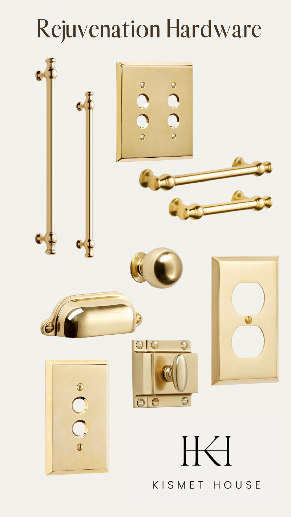 All of the Rejuvenation hardware we used in our kitchen renovation 

#LTKhome