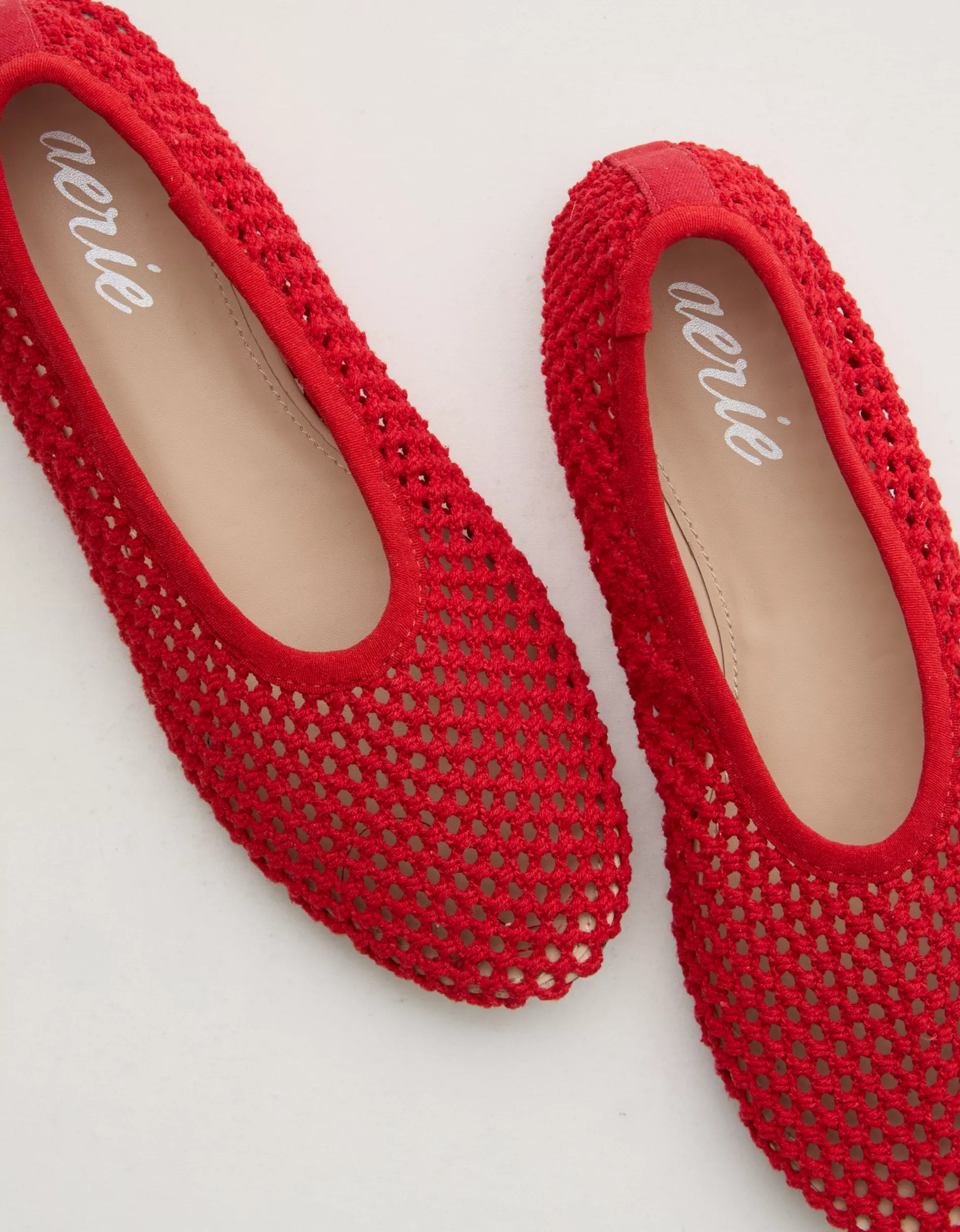 Aerie Crochet Ballet Flat | Aerie
