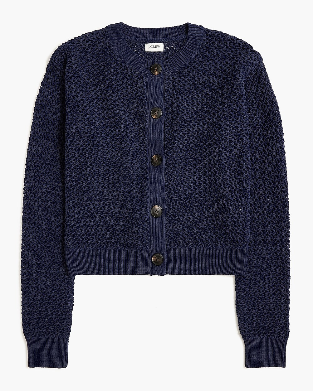 Crochet cardigan sweater | J.Crew Factory