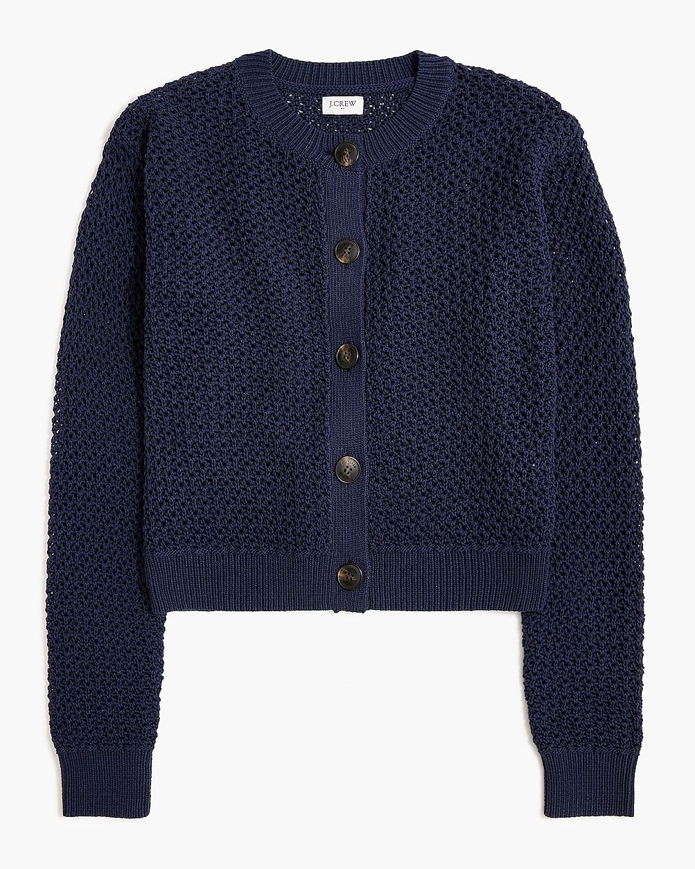 Crochet cardigan sweater | J.Crew Factory