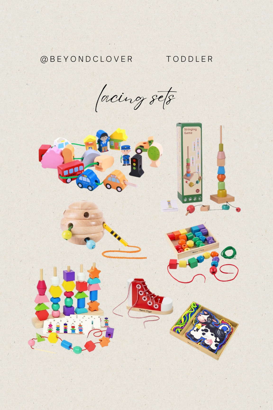 montessori, lacing beads, lacing set, wooden toys, educational toys, developmentally appropriate toys, toddler, baby, two year old, three year old, four year old, five year old, gift guides, waldorf, play room

#LTKGiftGuide #LTKfamily #LTKkids