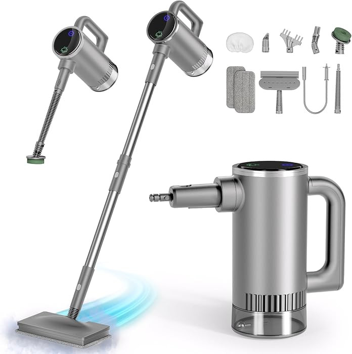 11-in-1 Steam Mop - Detachable Handheld Steam Cleaner with 380mL Tank, 260℉ Floor Steamer for H... | Amazon (US)
