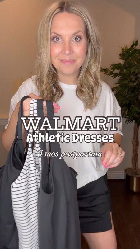 I tested out 3 different athletic dresses from 3 Walmart brands. I’m wearing a size medium in all 3 athletic dresses. For reference, I’m 4 months postpartum, about 155 lbs, and 5’ 5”. 

Walmart, activewear, athletic wear, workout clothes, Walmart active, travel outfit, summer dress 

#LTKActive #LTKFindsUnder50 #LTKFitness