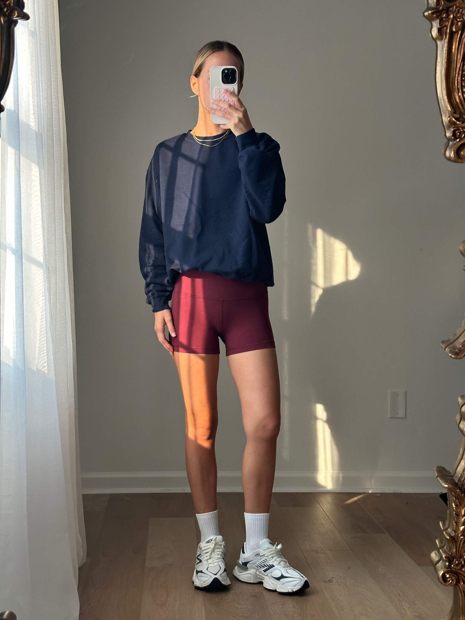 Size med in crewneck 

#LTKSeasonal #LTKActive #LTKFallSale