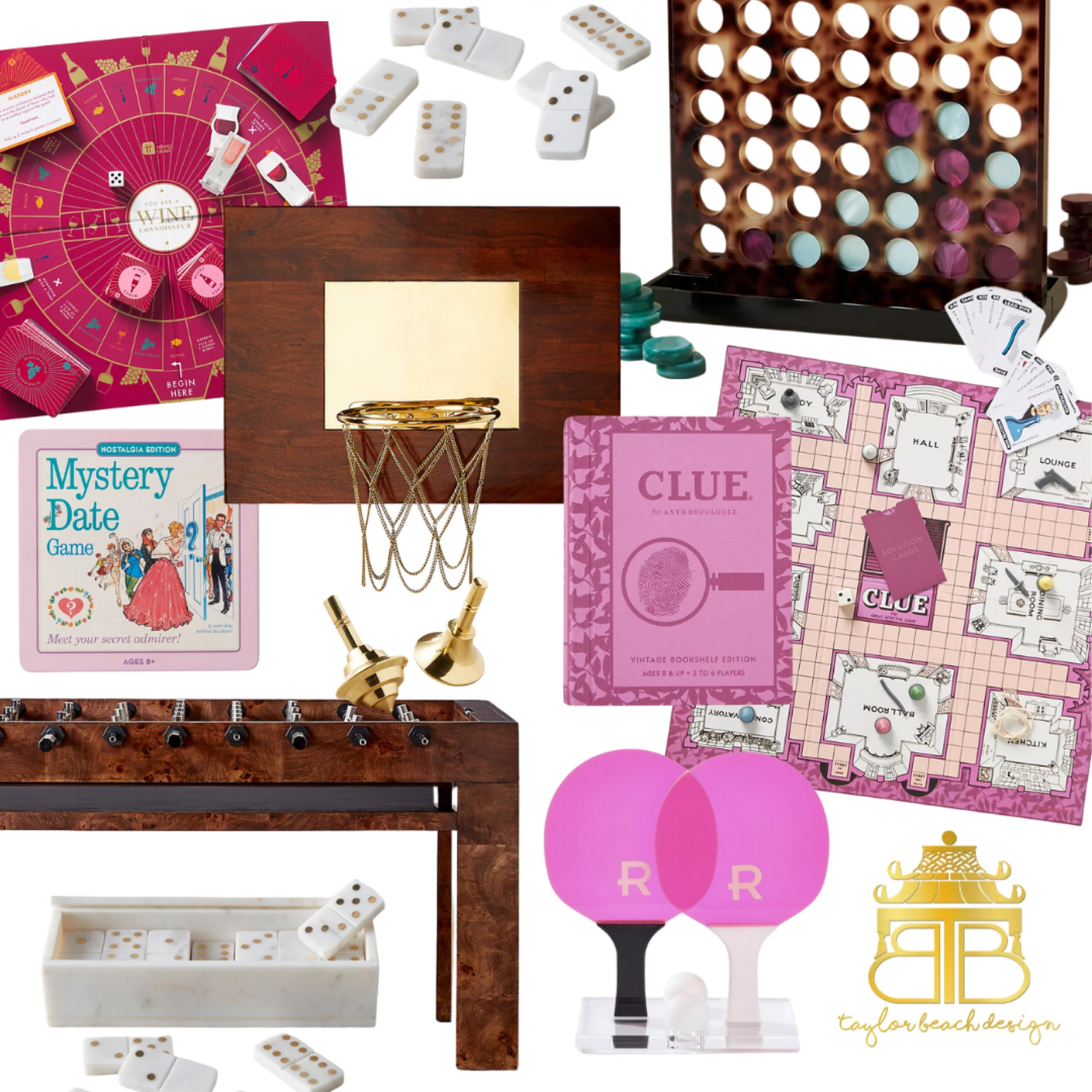 Holiday Game Gifting | Chic Game Sets | Perfect for the Whole Family | Gift Ideas for Christmas Gaming

CHRISTMAS | HOLIDAY | HOLIDAY GIFTS | GIFT IDEA | GIFTING | HOLIDAY GIFT GUIDE | GAMES | PUTTING | GAME TABLE | GAME TABLES | BACKGAMMON | BOCCE | TABLE TENNIS | PING PONG | PICKLEBALL | PICKLE BALL | BOARD GAME | BOARD GAMES | CONNECT 4 | CHIC | COFFEE TABLE | FOOS BALL | CLUE | VINTAGE | BASKETBALL GOAL | MONOGRAM | DICE | PLAYING CARDS | SCRABBLE  | CHESS | CHECKERS | JENGA | DESIGN | TIC TAC TOE | POOL | BILLIARDS | GOLF | BALL TOSS | SHUFFLEBOARD | BIKING | BIKE | TOURNAMENT | GIFTS FOR HER | GIFTS FOR HIM | GIFTS FOR KIDS | GIFTS FOR FAMILY | RATTAN | RAFFIA | GAME SET | CHRISTMAS GIFTS | HOLIDAY GIFTS | SALE | TORTOISE | RAFFIA

#LTKGiftGuide #LTKHoliday #LTKSeasonal