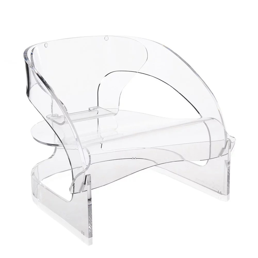 Joe Colombo Armchair - Crystal | Amara (UK)