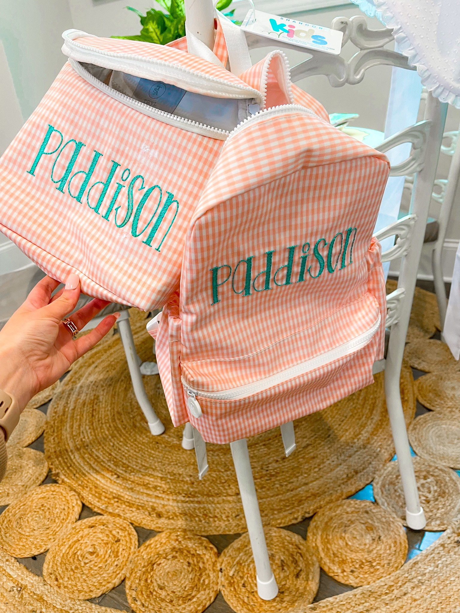 My favorite WIPEABLE backpack & bottle bag for sweet P! These are such good quality &, you can wipe them down daily. - all you need to do is slap on the name in a cute appliqué font or monogram! I’ve linked a bunch of from shop lovely little things who carry the TRVL brand & can add monograms! Cannot recommend these enough for the kiddos 

#LTKkids #LTKbaby
