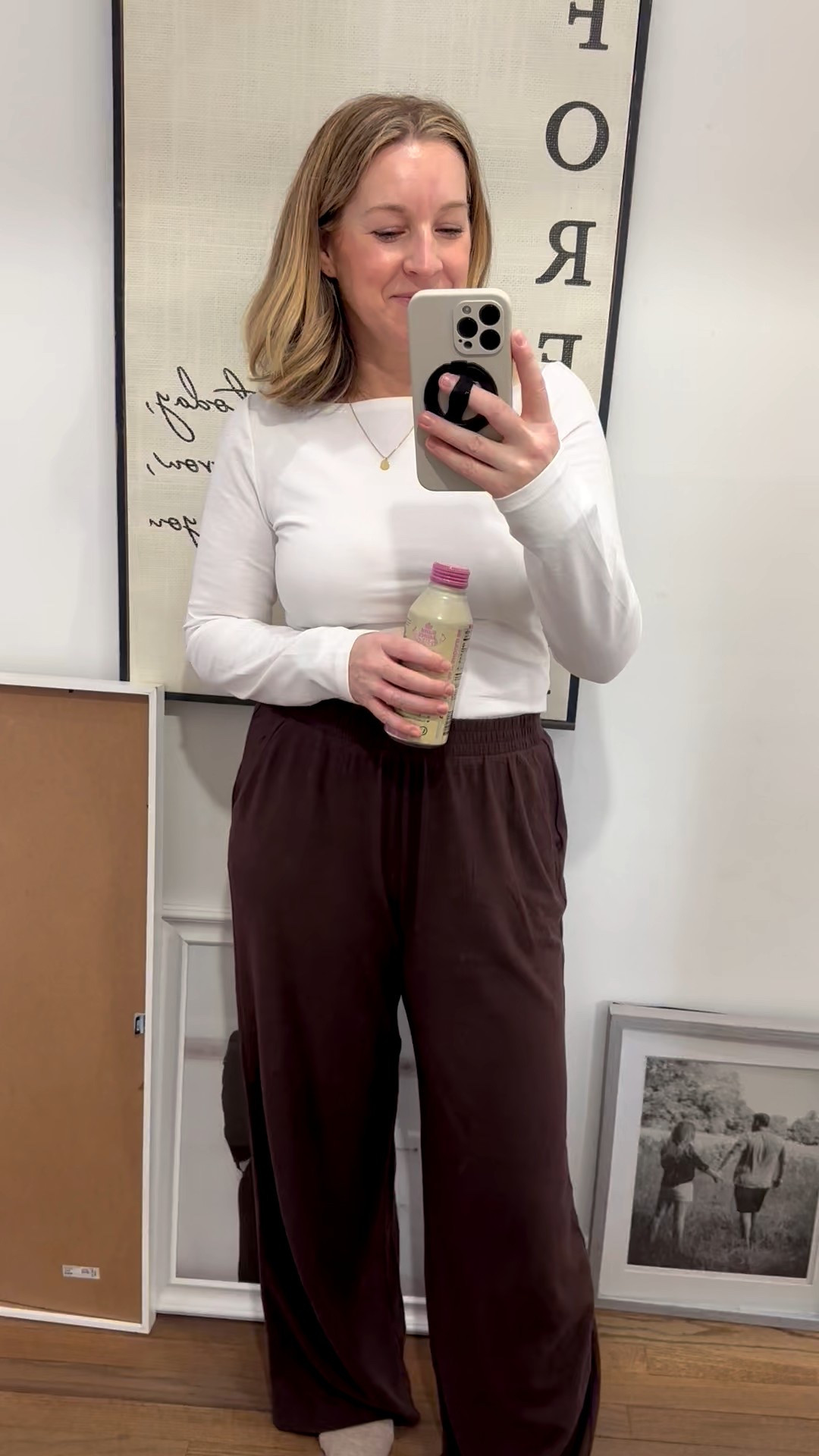 My comfy ootd to wfh. @abercrombie
Mediums in everything. These pants are the softest you’ll ever feel. Have them in two colors! 

#LTKdayinmylife #LTKOver40 #LTKootd