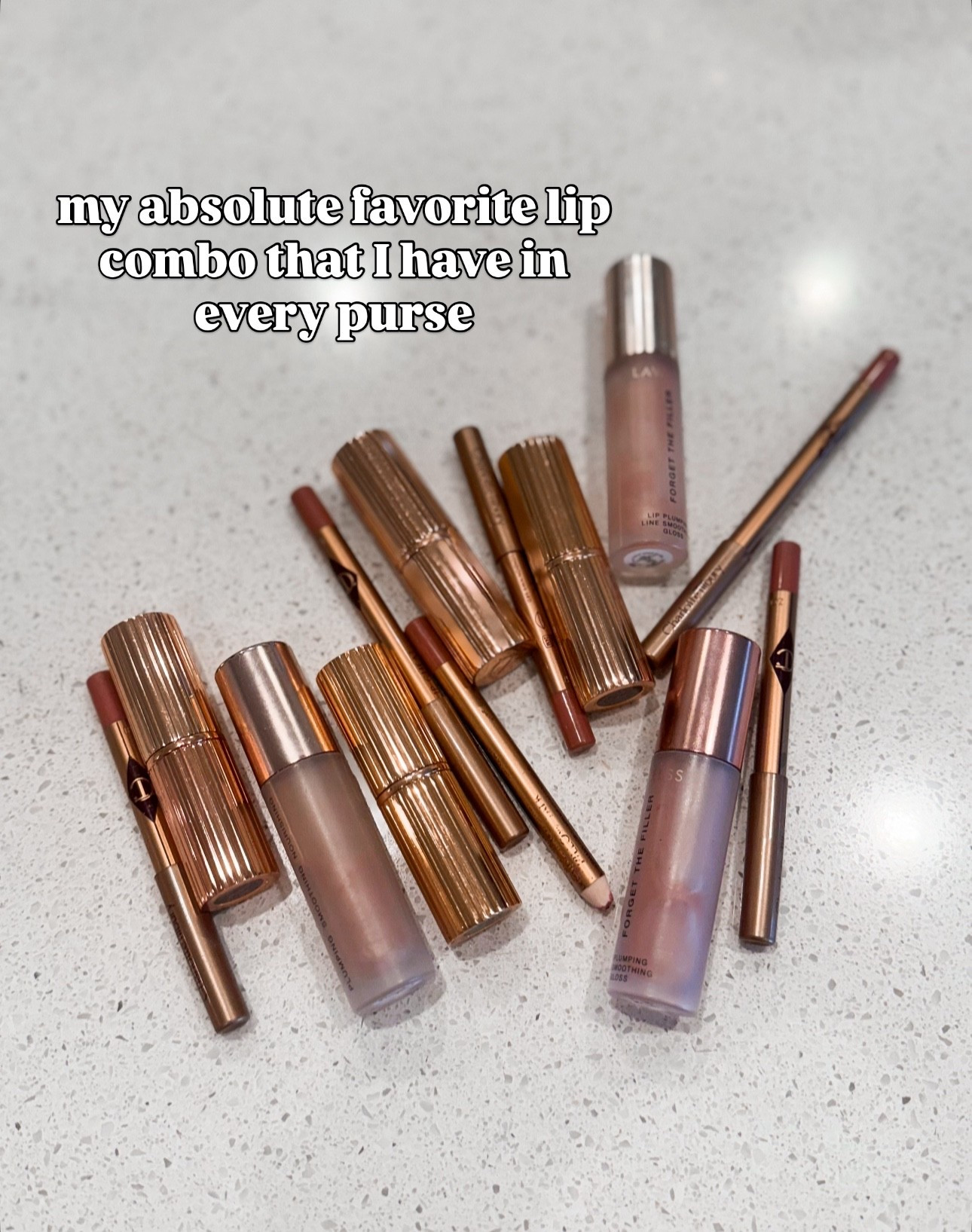 Favorite lip combo
Lipgloss glazed
Lip stick Kim k w 
Lip liner pillow talk

#LTKFindsUnder50 #LTKBeauty