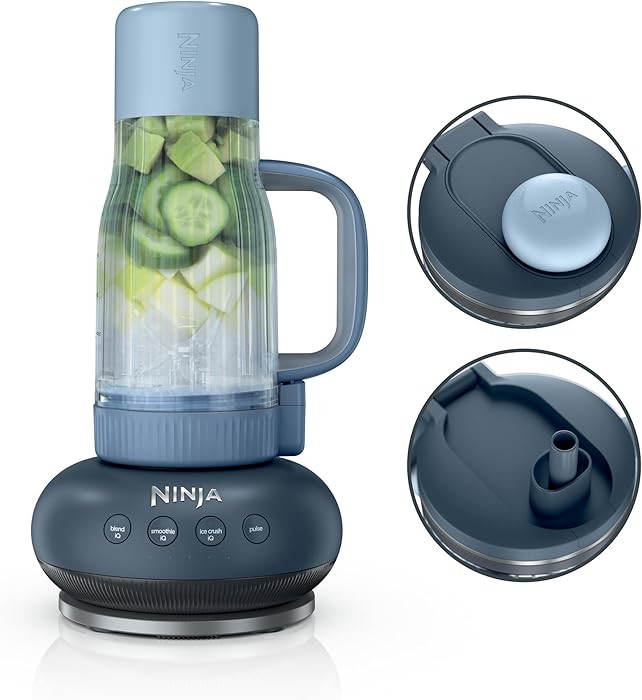 Ninja BlendBOSS Personal Blender, 26oz Tumbler, 1200PW, Cyberspace, DB351CY | Amazon (US)