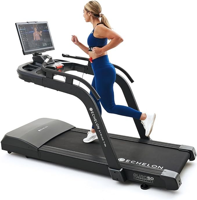 Echelon - Smart Foldable Treadmill | 350 Lb Capacity | Treadmill with Incline | Comfortable Air C... | Amazon (US)
