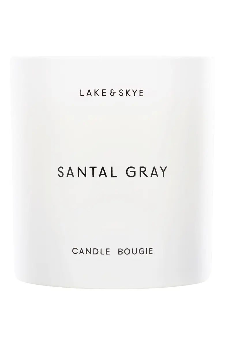 Lake & Skye Santal Gray Scented Candle | Nordstrom | Nordstrom