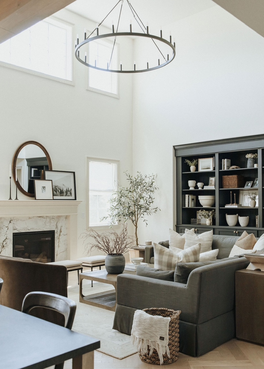 Cozy living room vibes 🕯️✨ Linking my couch, coffee table, and decor pieces for you to shop and create this look at home! 

 #LTKHome #LTKStyleTip #LTKFamily