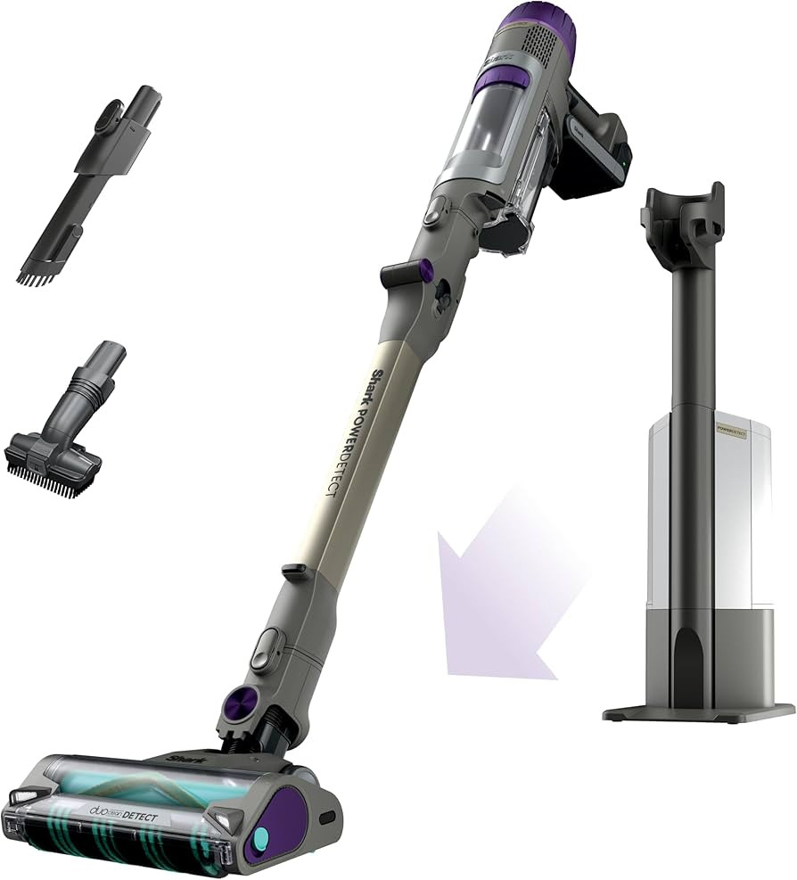 Shark Cordless Vacuum Cleaner with HEPA Filter, PowerDetect Clean & Empty, Powerful Suction, Auto... | Amazon (US)