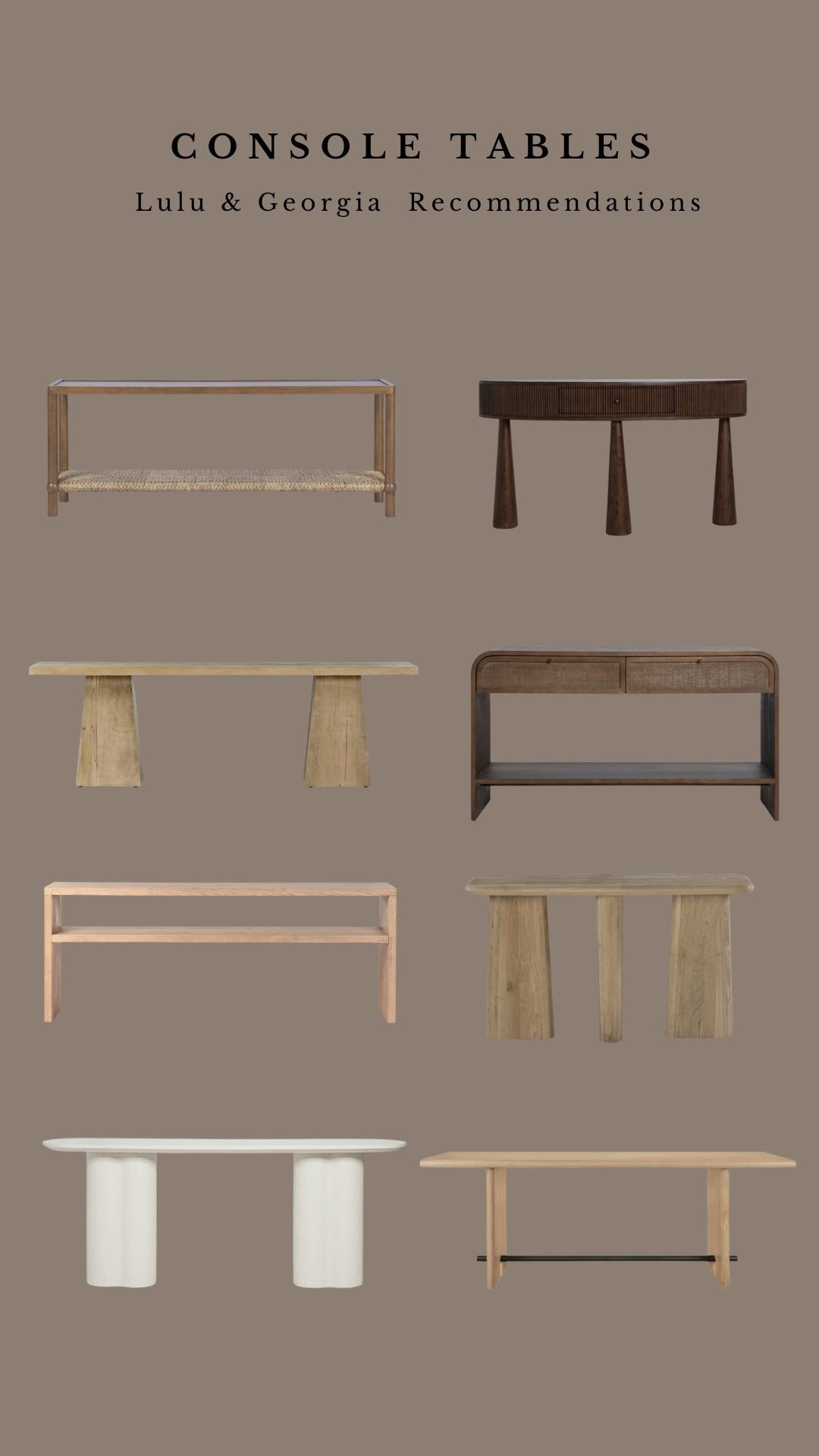 Lulu & Georgia Console Table Recommendations 🤍

#LTKHome