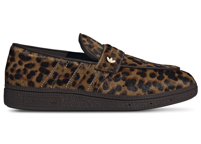 Adidas Handball Spezial Loafer Leopard Print (Women's) Sneakers in Supplier Color/Core Black/Dark Brown | StockX