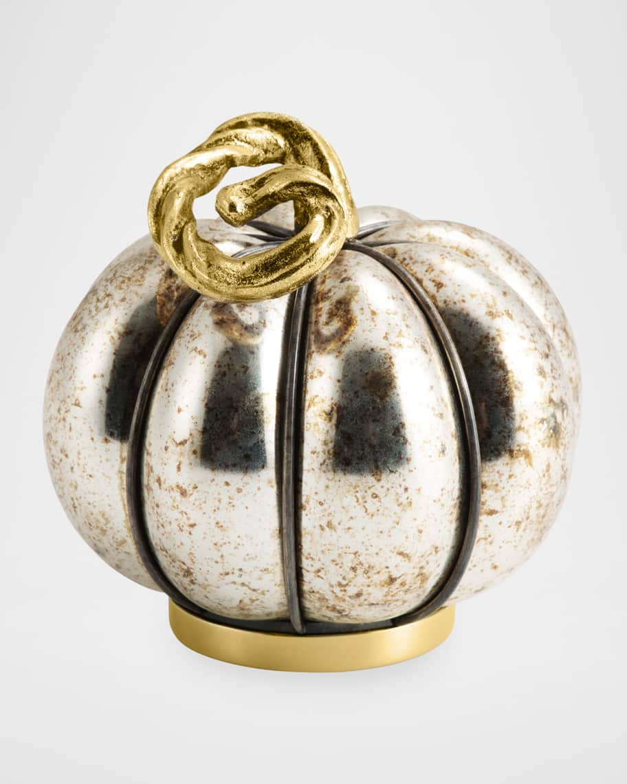 Michael Aram Glass Pumpkin Decor -  Small | Neiman Marcus
