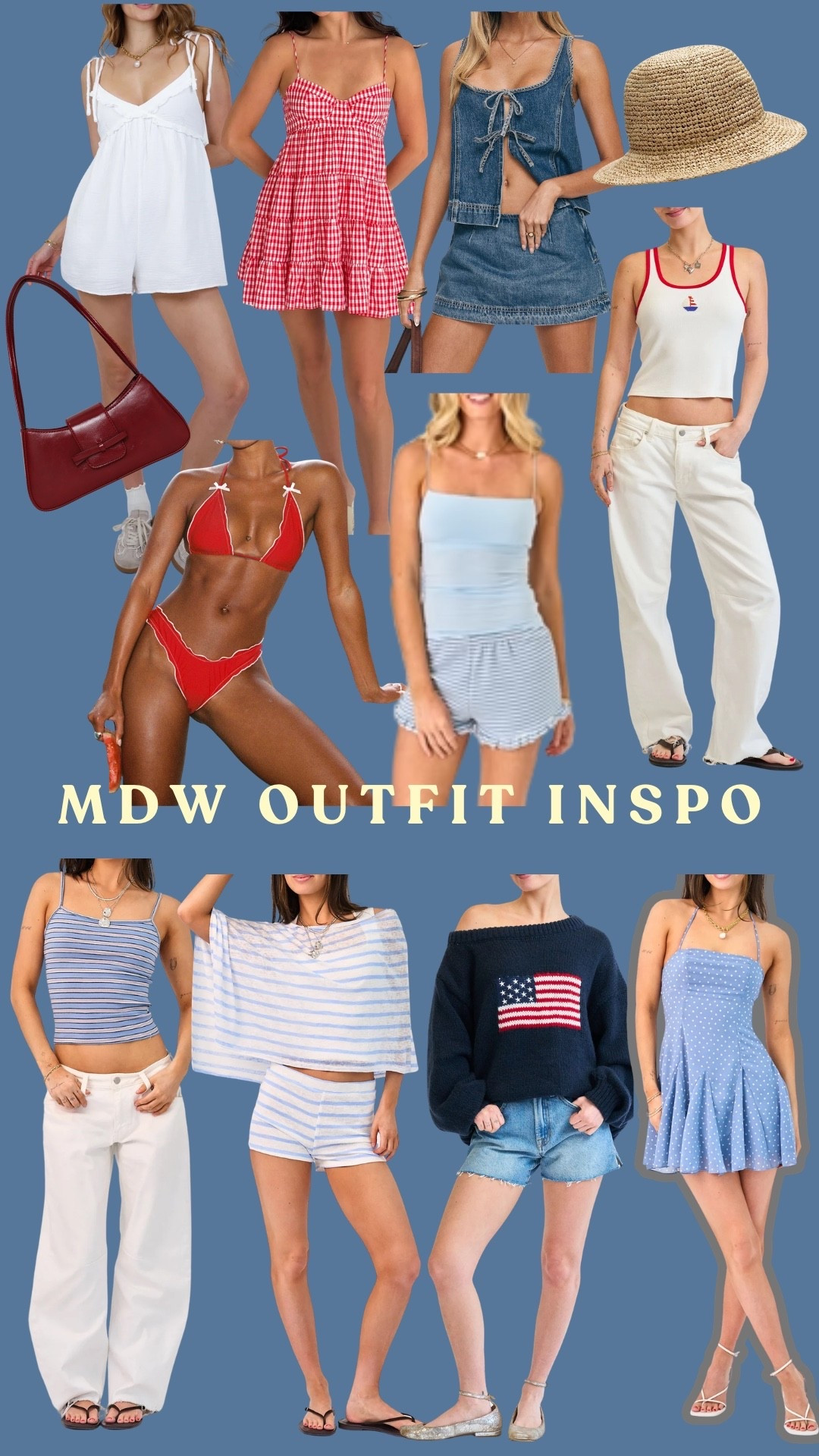 Outfit inspo for Memorial Day weekend!

#LTKootd