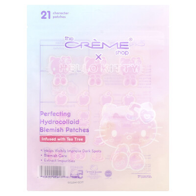 The Creme Shop, Hello Kitty®, Perfecting Hydrocolloid Blemish Patches, 21 Patches | iHerb