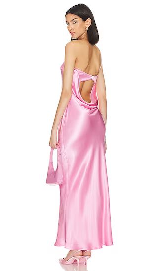 Moon Dance Strapless Dress in Candy Pink | Revolve Clothing (Global)
