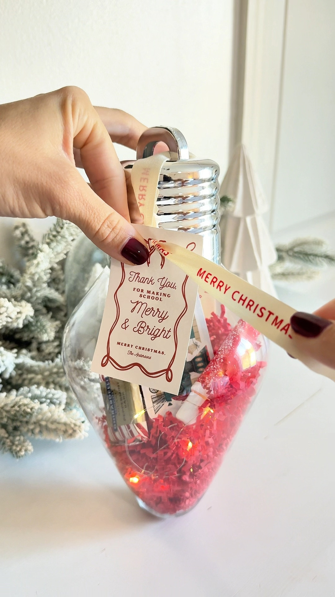 Jumbo plastic ornament fillable DIY Christmas gifts for teachers, neighbors, friends, etc #christmas #DIY   

#LTKHoliday #LTKGiftGuide #LTKSeasonal #LTKSeasonal #LTKGiftGuide #LTKHoliday

#LTKHome #LTKHoliday #LTKGiftGuide