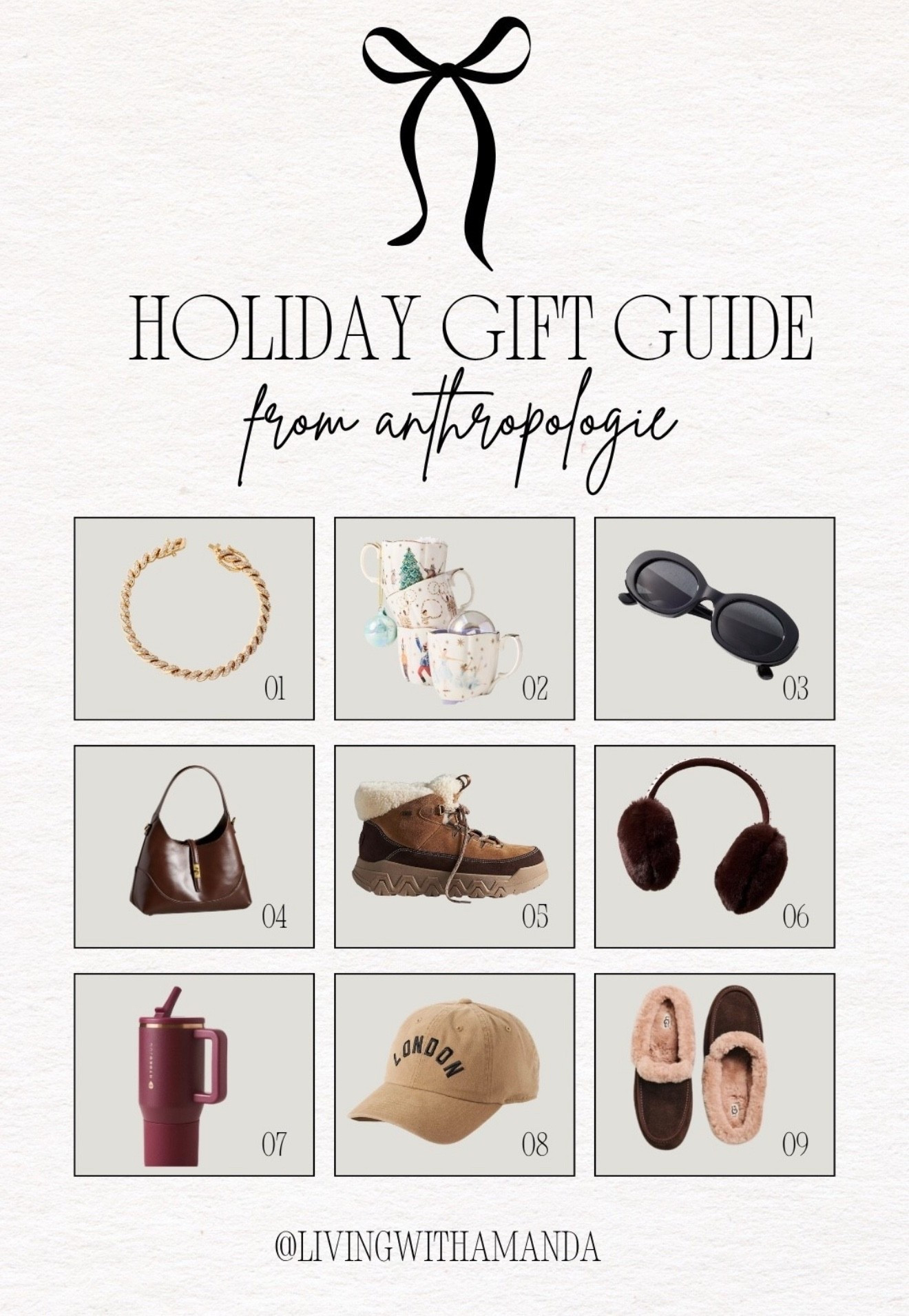 Beautiful textures, warm scents, and the prettiest packaging — these Anthropologie picks make gifting feel easy (and a little too tempting to keep for yourself 😉). Linked on LTK 

🤎 #AnthroHome #giftideas”

#LTKFindsUnder100 #LTKOver40 #LTKHome

#LTKGiftGuide #LTKHoliday #LTKCyberWeek