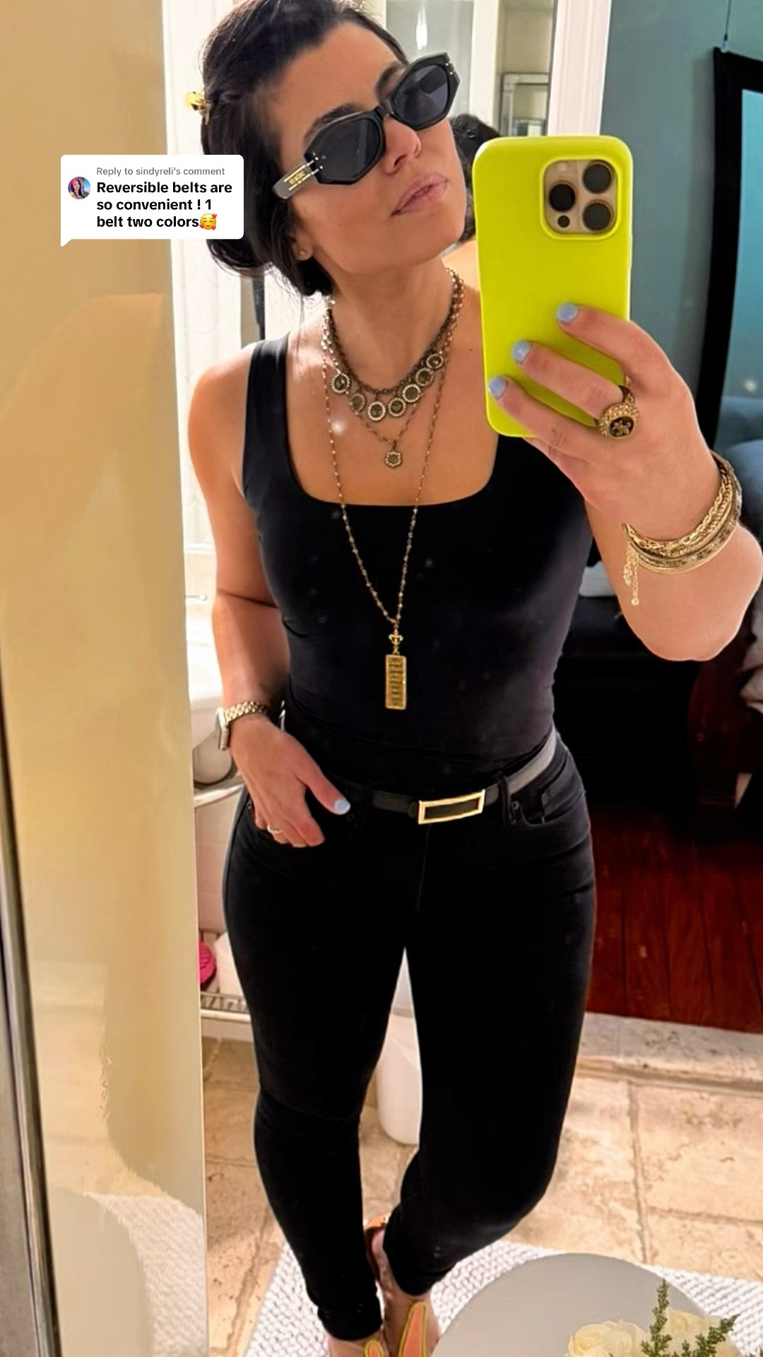 EXACT BELT 🔗: https://www.tiktok.com/t/ZP9eoHRcLjCBK-9iLw2/

Upgrade your style with the AWAYTR PU Vegan Leather Reversible Belt – two looks in one sleek design! ✨ Perfect for effortlessly switching up your outfit. 

#VeganLeather #ReversibleBelt #Style #AffordableFashion #VintageStyle

#LTKWorkwear #LTKSpringSale #LTKootd