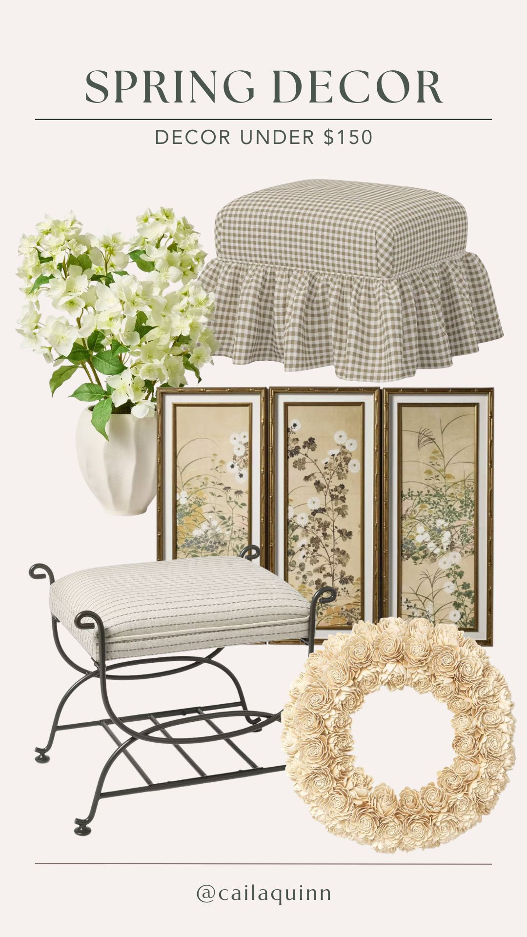 Spring decor from Target under $150 

 #LTKdayinmylife #LTKootd #LTKHome