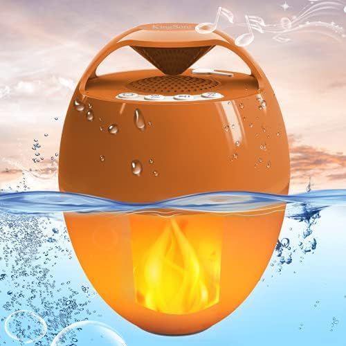 Bluetooth Speakers with Flame Lights, Portable Pool Speaker IP68 Waterproof Floating, Rich Bass,H... | Amazon (US)