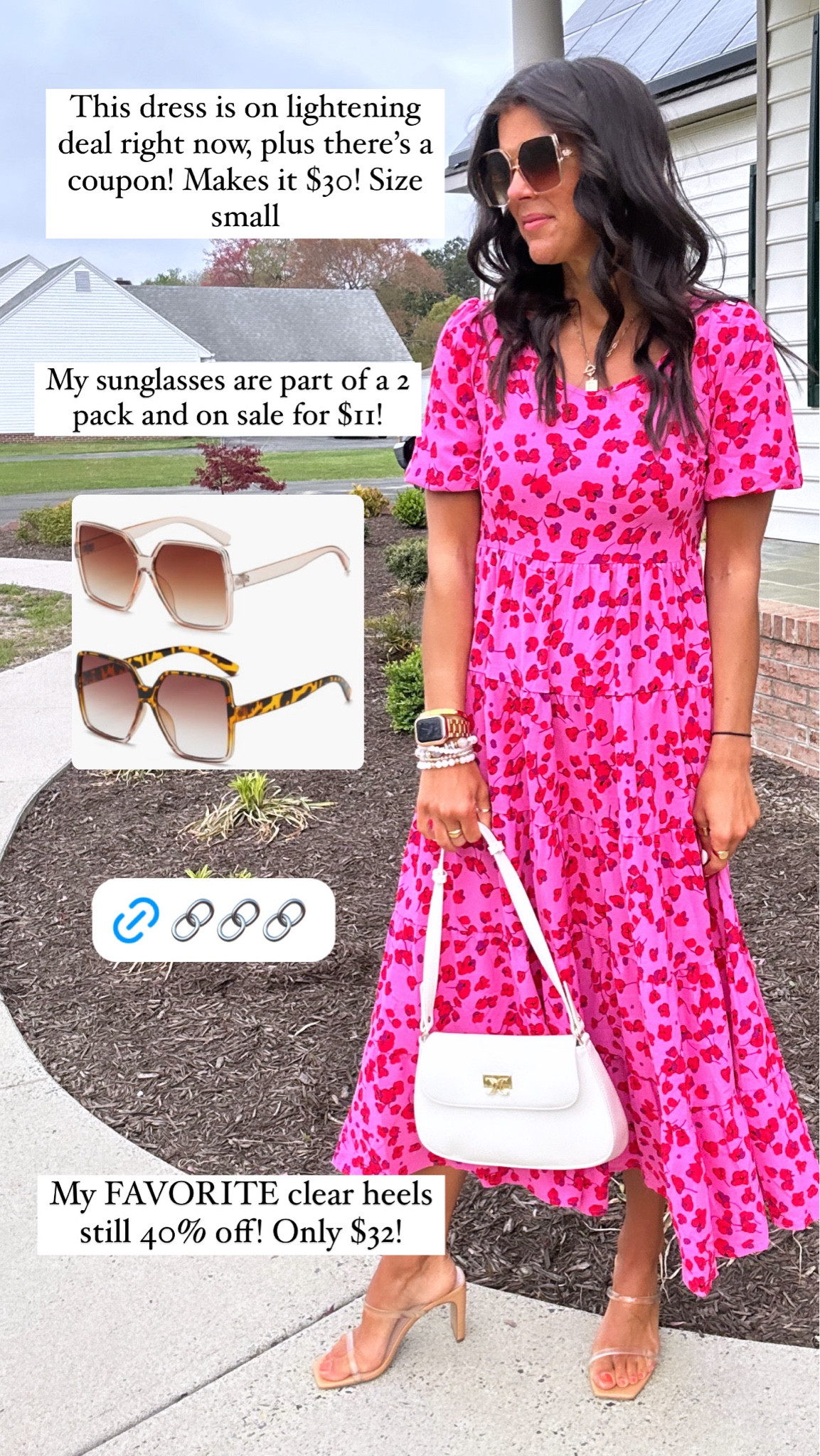 Everything on sale!!! Size small in dress, sandals tts 

#LTKStyleTip #LTKFindsUnder100 #LTKSaleAlert