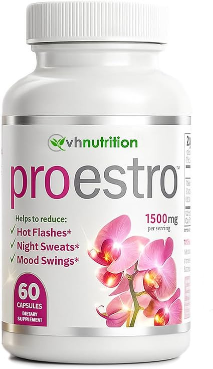 VH Nutrition PROESTRO | Estrogen Support* Supplement for Women | Extra Strength Hormone Balance* ... | Amazon (US)