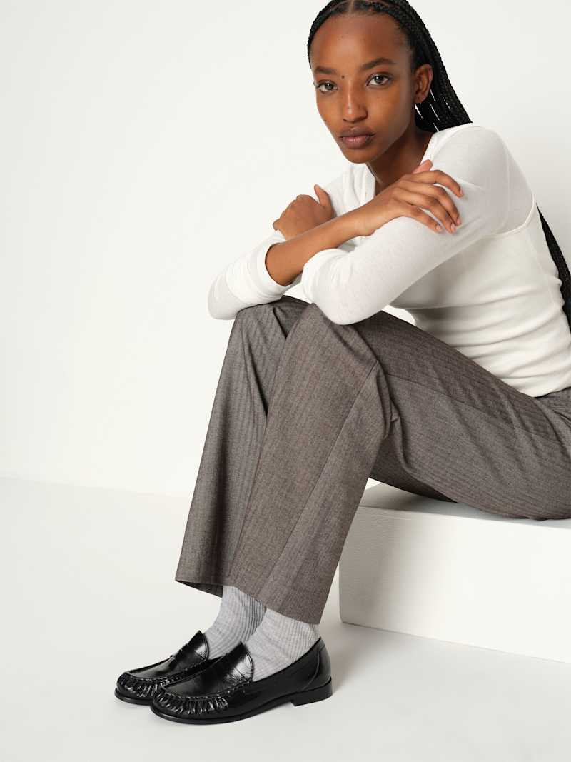 Francine Ruched Loafer | Reformation (Global)