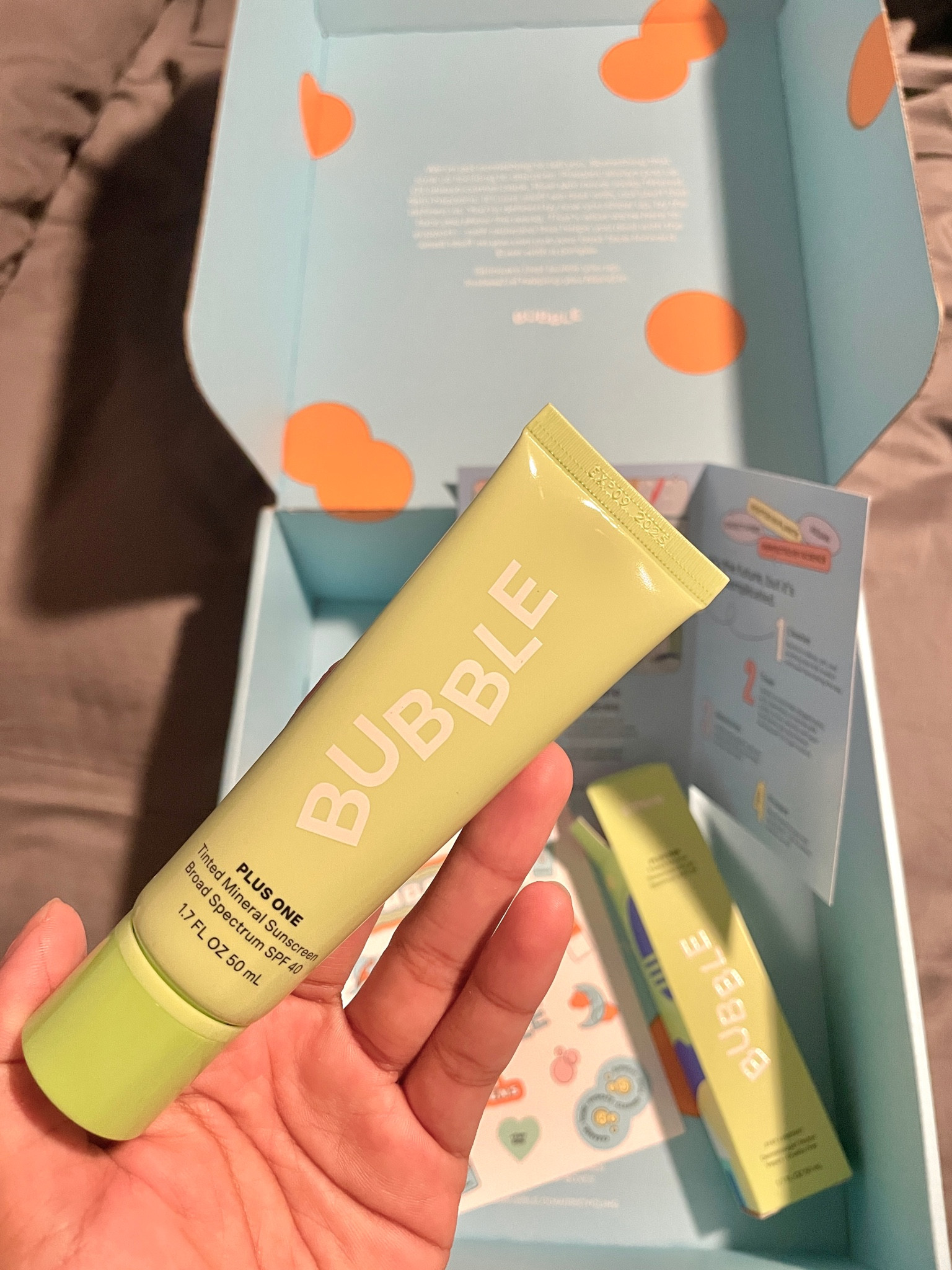 Summer needs ☀️ protection from @bubble 
PLUS ONE SPF 40 TINTED SUNSCREEN
bronzy finish, no whitecast
100% MINERAL 

Tap the profuct and get $$ discount 
use “ anamariedsmq ” at check out

#LTKSaleAlert #LTKBeauty #LTKVideo