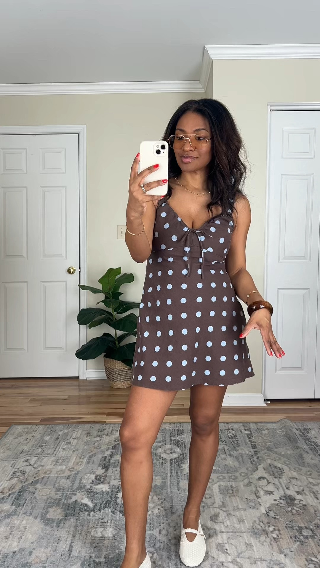 I’m wearing a small regular in this dress it has a built-in bra.  ￼ #abercrombiepartner @abercrombie 

 #ltkover40 #ltkootd #ltkspringsale