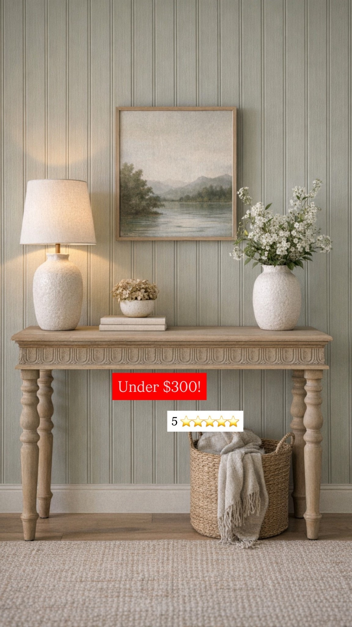 Such a pretty console table on sale! Perfect for entryway or living room decor.  

 #LTKHome #LTKSaleAlert