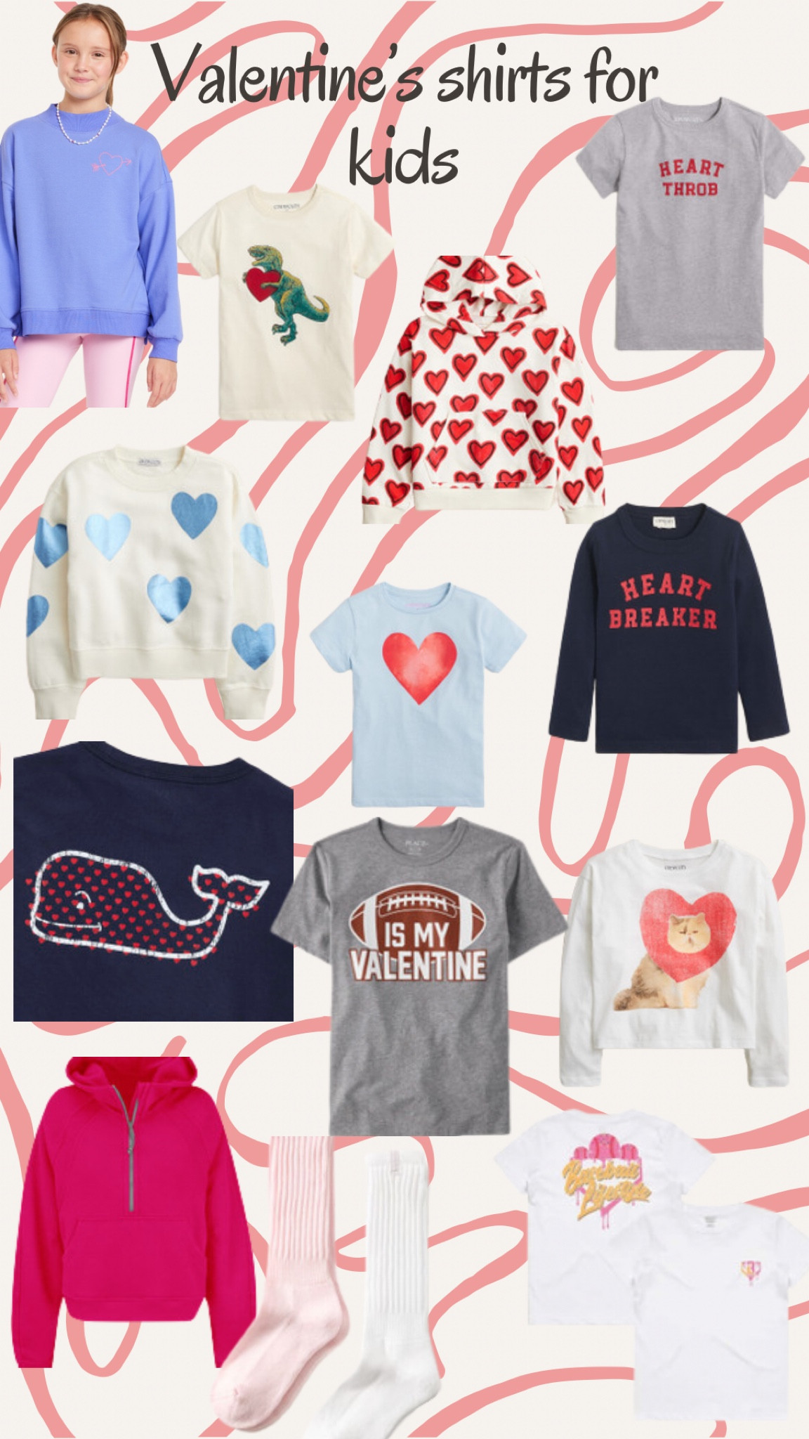 Valentine’s shirts for kids 

#LTKKids #LTKSeasonal #LTKFindsUnder50
